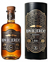 Rum Ron de Jeremy Reserve Nová Láhev Knír Tuba  40%0.70l