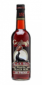 Rum Goslings Black Seal 151 Overproof  75.5%0.70l