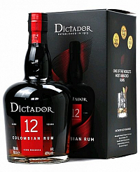 Rum Dictador 12y čirá lahev v krabičce  40%0.70l