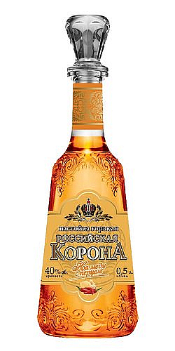 Vodka Russian Crown Honey+Pepper40%0.50l