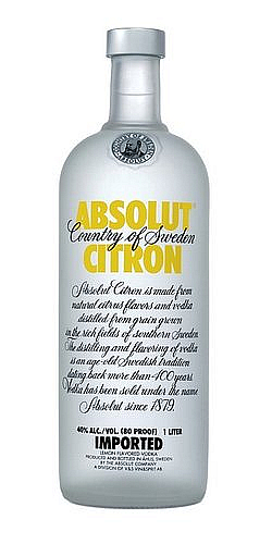 Vodka Absolut Citron  40%0.50l