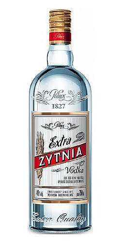 Vodka Extra zytnia Polmos  40%1.00l