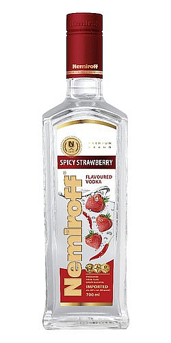 LITR Vodka Nemiroff Original Spicy Strawberry  40%1.00l