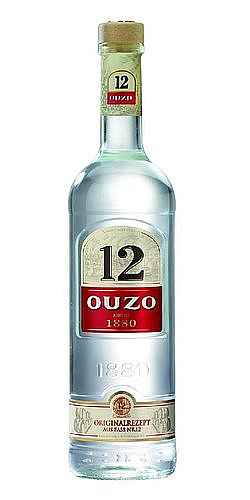 Ouzo 12 holá lahev  40%0.70l