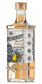 MINI Vodka Nemiroff de Luxe Burning Pear  40%0.05l