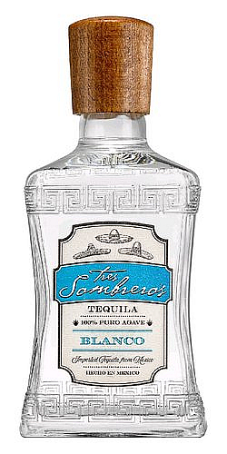 Tres Sombreros Blanco 100% Agave  38%0.70l