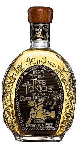 Tequila los Tres Tonos Reposado  38%0.70l