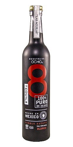 Tequila Ocho Blanco Aquilas 2017  40%0.50l