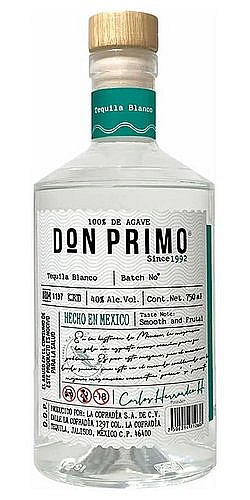 Tequila Cofradia Don Primo Blanco Cristalino  38%0.70l