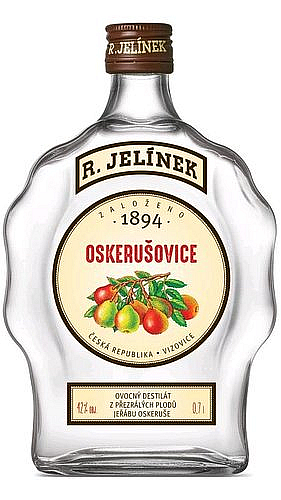 Jelínek Oskerušovice budík  42%0.70l