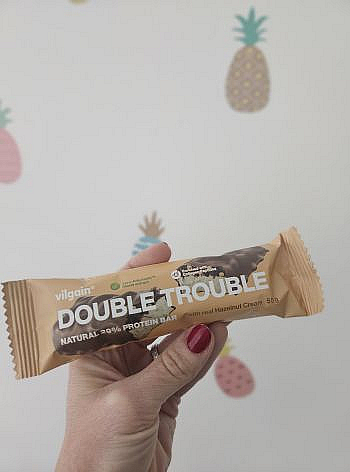 Vilgain    Double Trouble Protein Lískooříškový krém s mléčnou čokoládou 55g