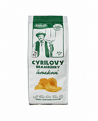 Premium Cyrilovy brambůrky česnek 90g