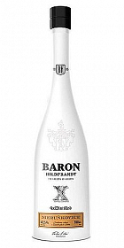 Baron Hildprandt X 4x destilovaná Meruňkovice  42.5%0.70l