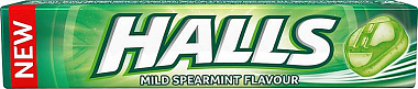 Halls Bonbóny mild spearmint 33,5g