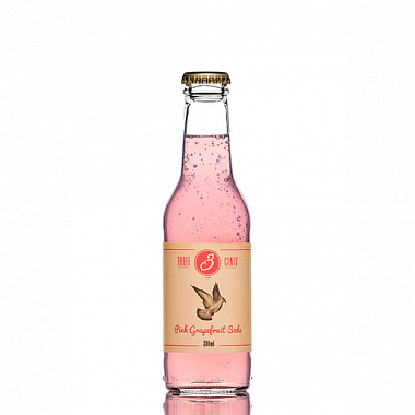 Three Cents Pink Grapfr Soda 0,2l sklo