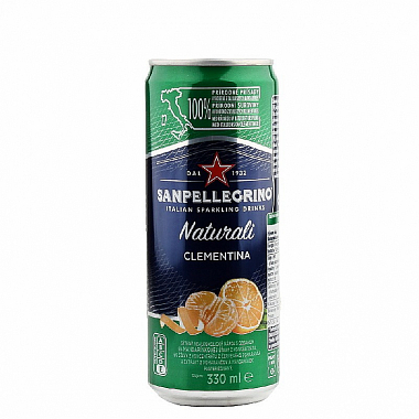 Sanpellegrino Limonata clementina, plech, 0,33l