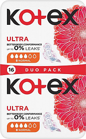 Kotex Dámské vložky ultra normal 16ks